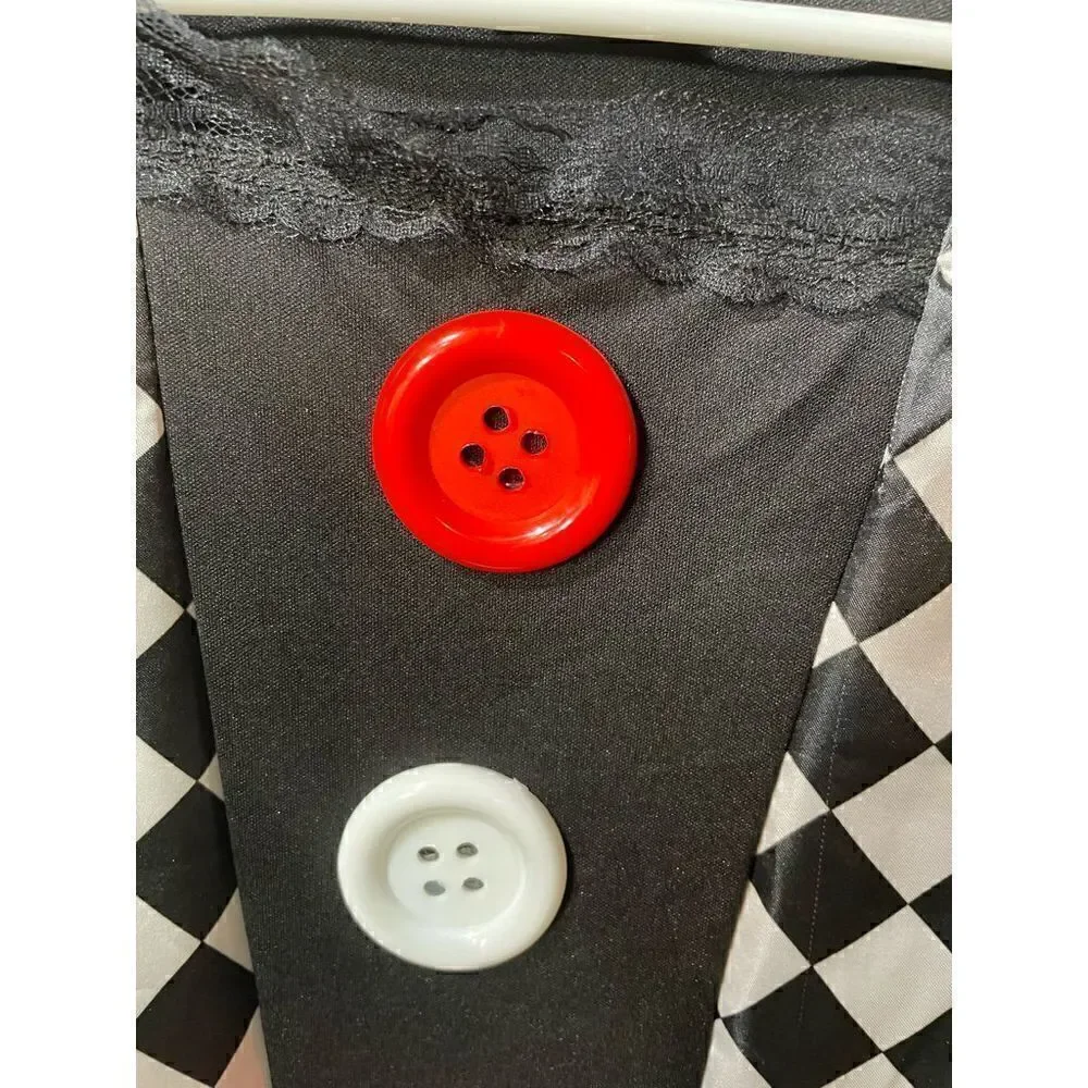 Queen of Hearts Girls Halloween Costume 10/12